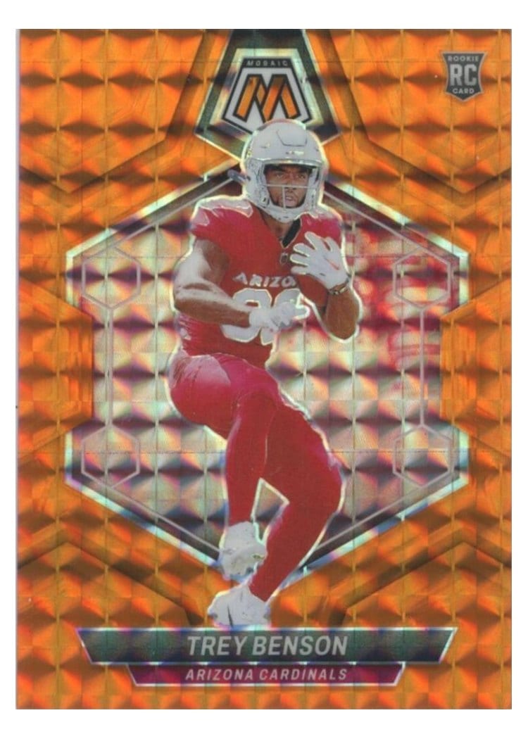 2024 Panini Mosaic Base Set Trey Benson #360 card