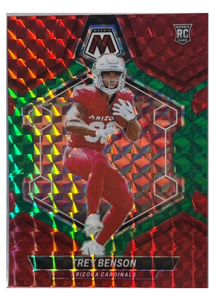 2024 Panini Mosaic Base Set Trey Benson #360 card