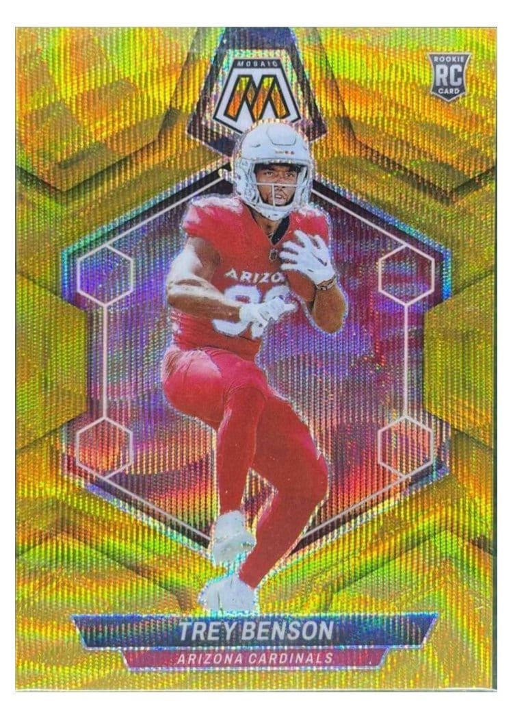 2024 Panini Mosaic Base Set Trey Benson #360 card