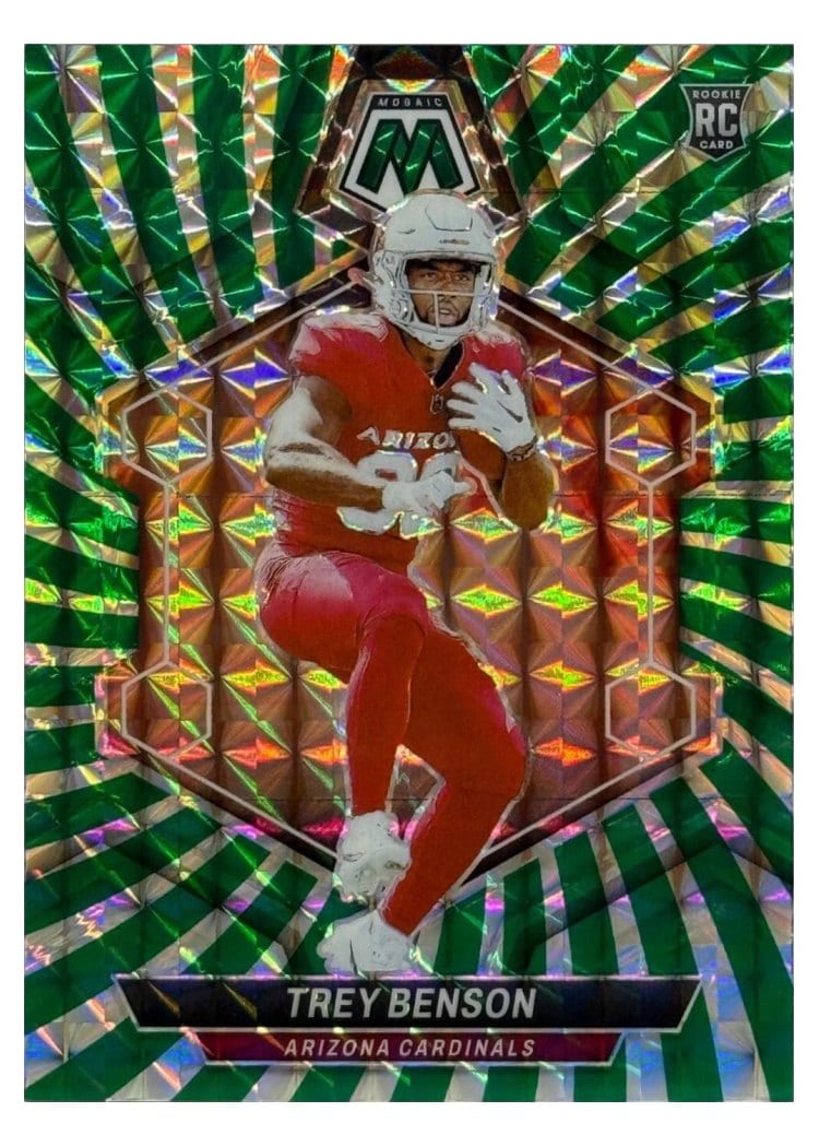 2024 Panini Mosaic Base Set Trey Benson #360 card