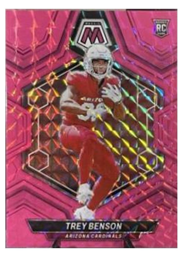 2024 Panini Mosaic Base Set Trey Benson #360 card