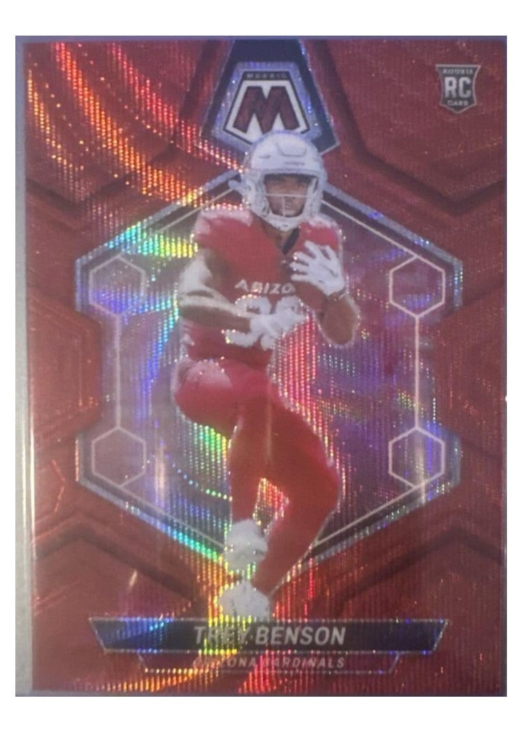 2024 Panini Mosaic Base Set Trey Benson #360 card