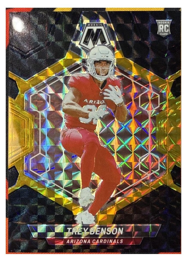 2024 Panini Mosaic Base Set Trey Benson #360 card