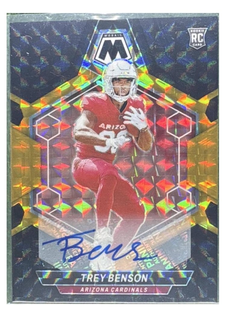 2024 Panini Mosaic Base Set Trey Benson #360 card
