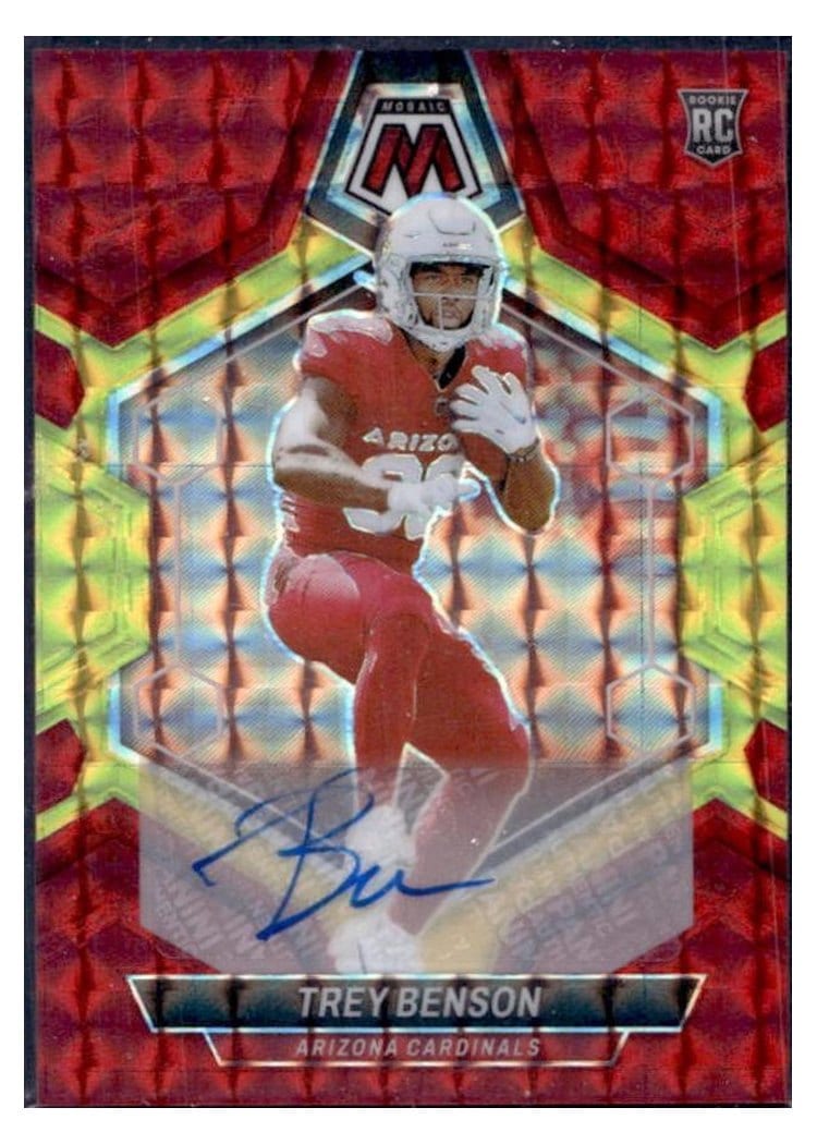 2024 Panini Mosaic Base Set Trey Benson #360 card