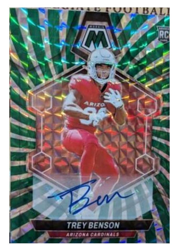 2024 Panini Mosaic Base Set Trey Benson #360 card