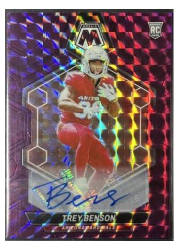 2024 Panini Mosaic Base Set Trey Benson #360 card