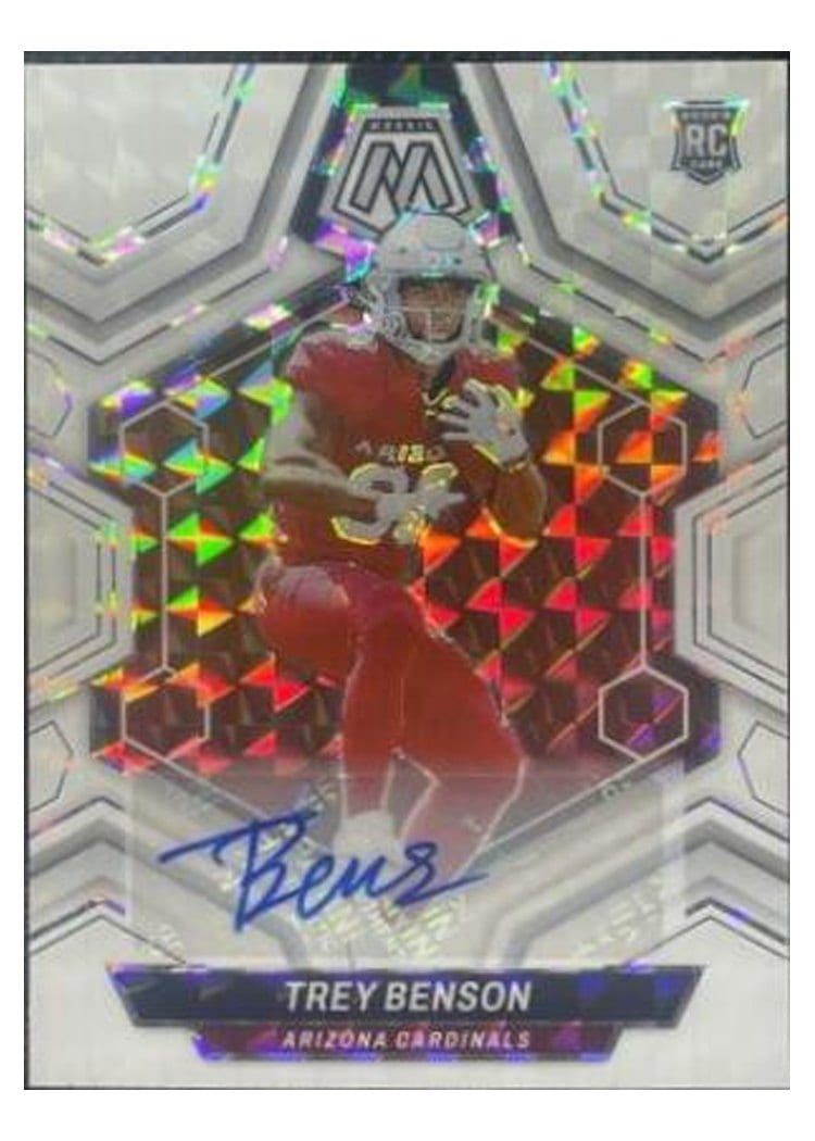 2024 Panini Mosaic Base Set Trey Benson #360 card