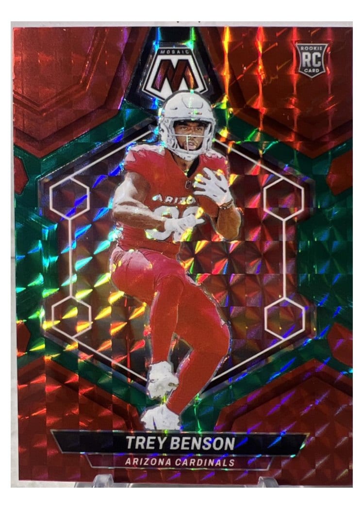 2024 Panini Mosaic Base Set Trey Benson #360 card