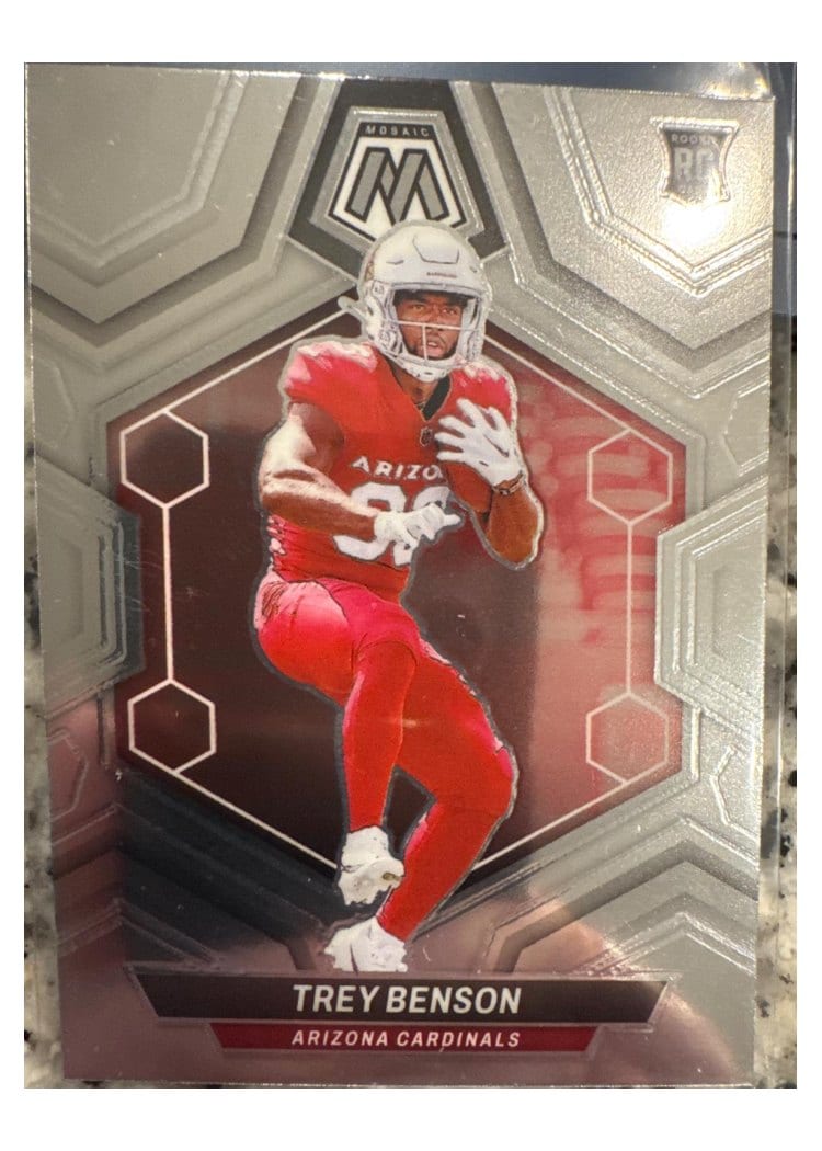 2024 Panini Mosaic Base Set Trey Benson #360 card