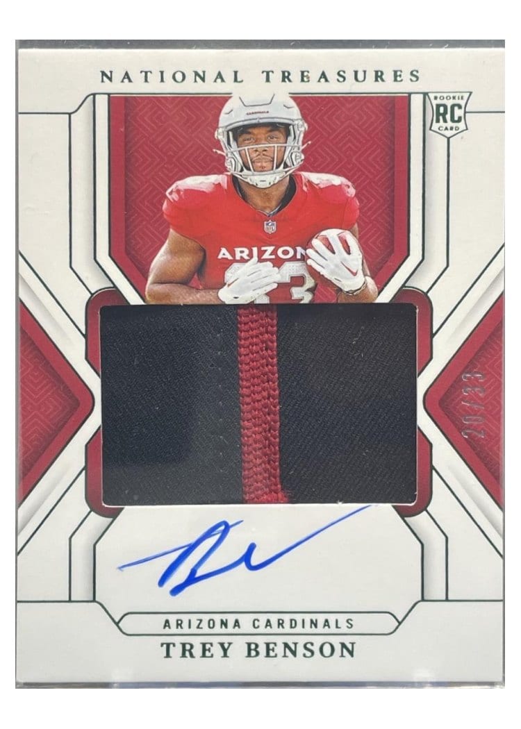 2024 Panini National Treasures Base Set Trey Benson #174 card