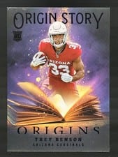 2024 Panini Origins Origin Story Trey Benson #13 card