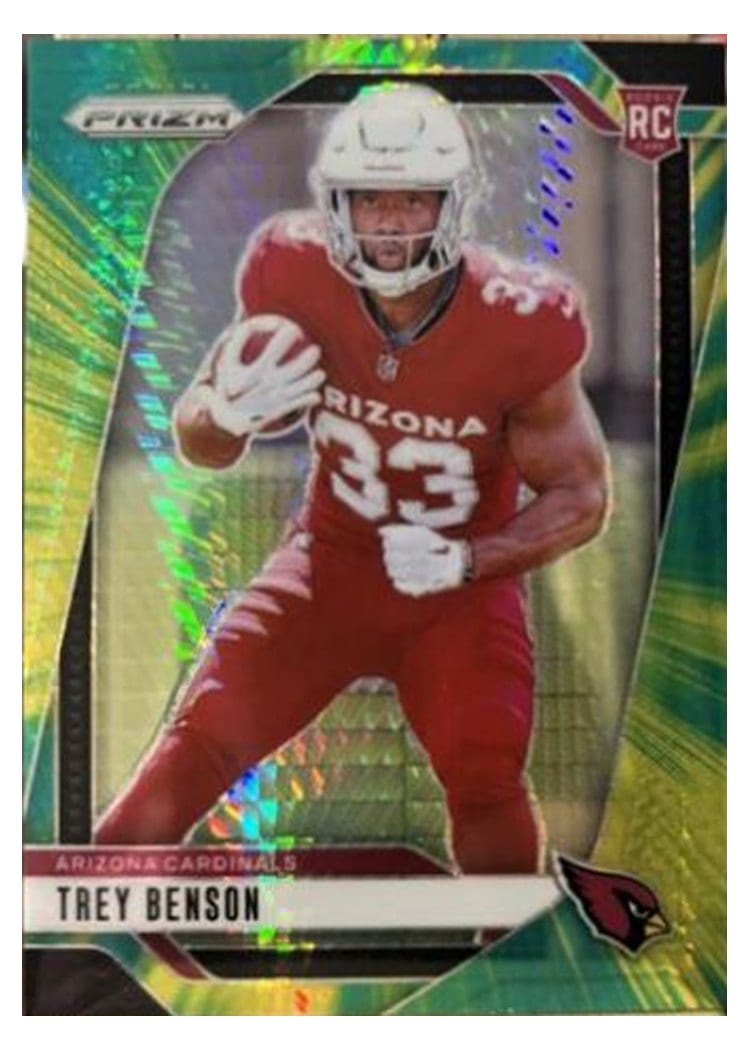 2024 Panini Prizm Base Set Trey Benson #392 card