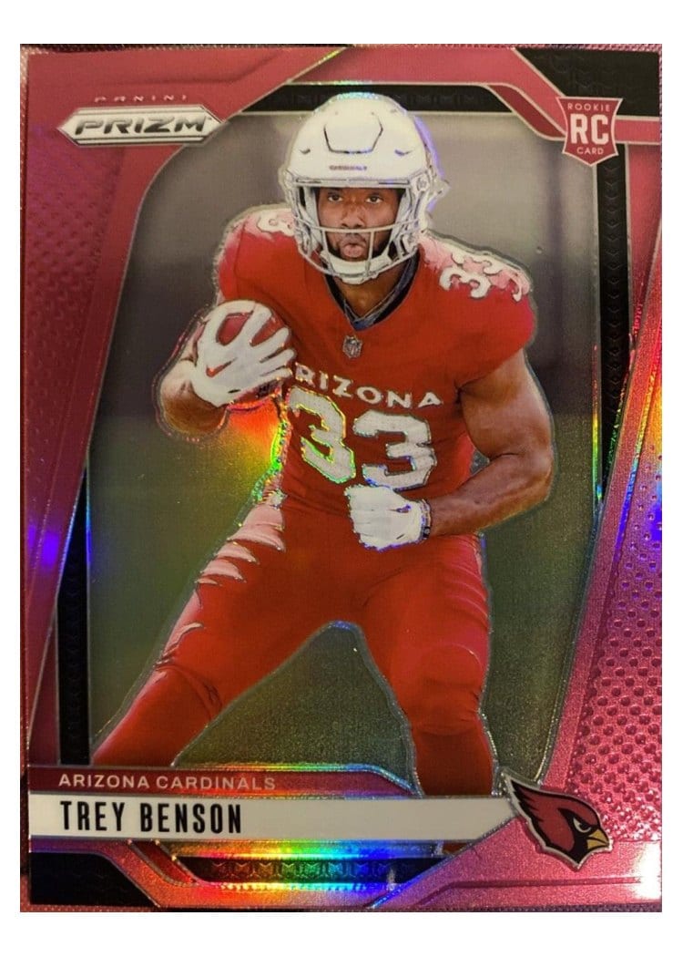 2024 Panini Prizm Base Set Trey Benson #392 card