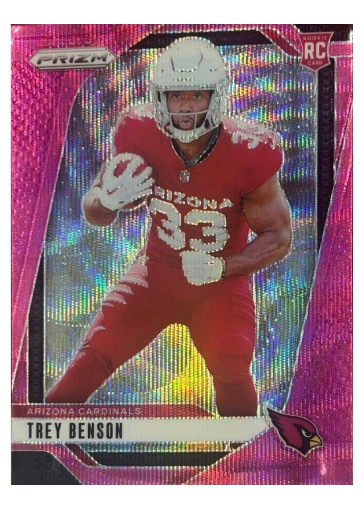 2024 Panini Prizm Base Set Trey Benson #392 card