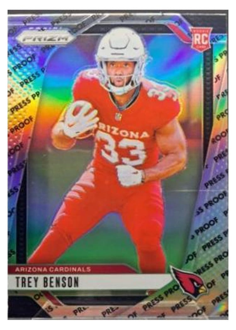 2024 Panini Prizm Base Set Trey Benson #392 card
