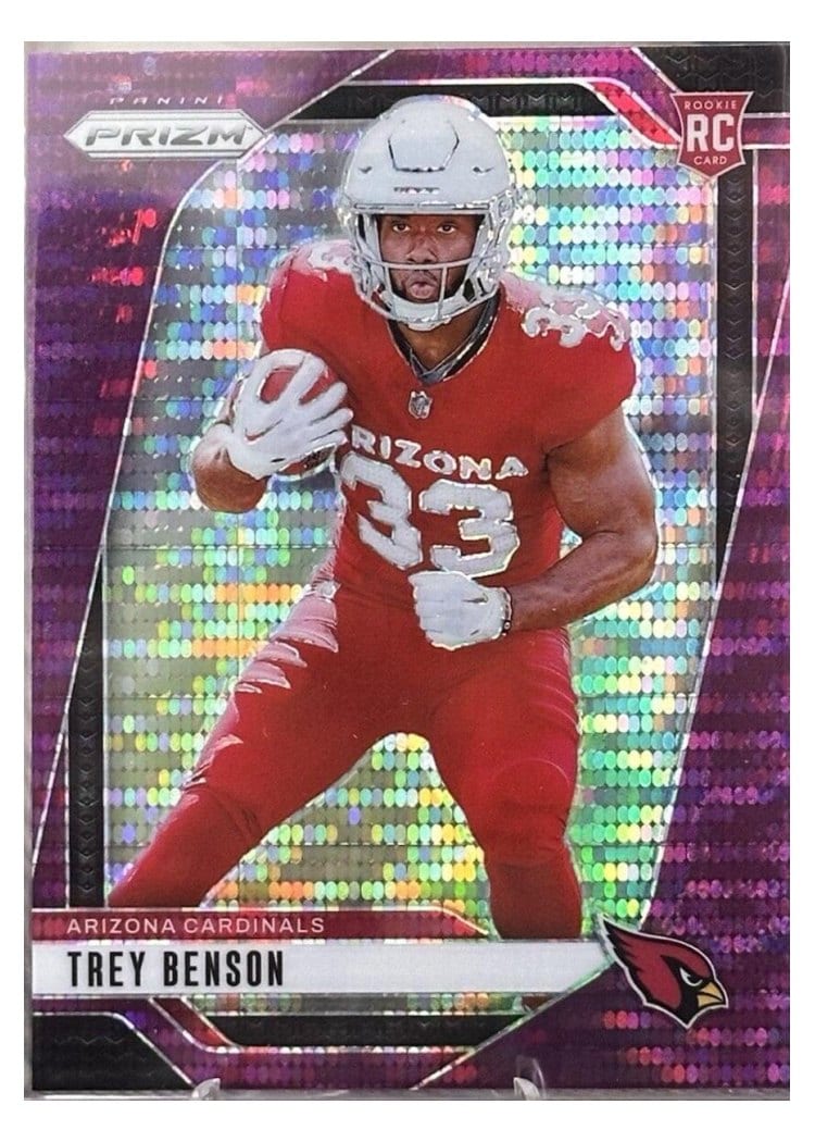 2024 Panini Prizm Base Set Trey Benson #392 card