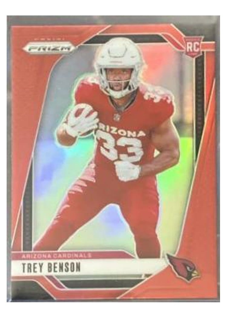 2024 Panini Prizm Base Set Trey Benson #392 card