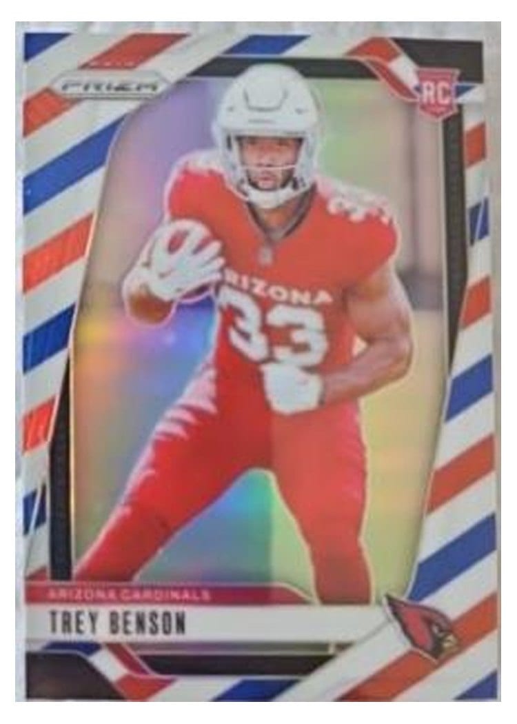 2024 Panini Prizm Base Set Trey Benson #392 card