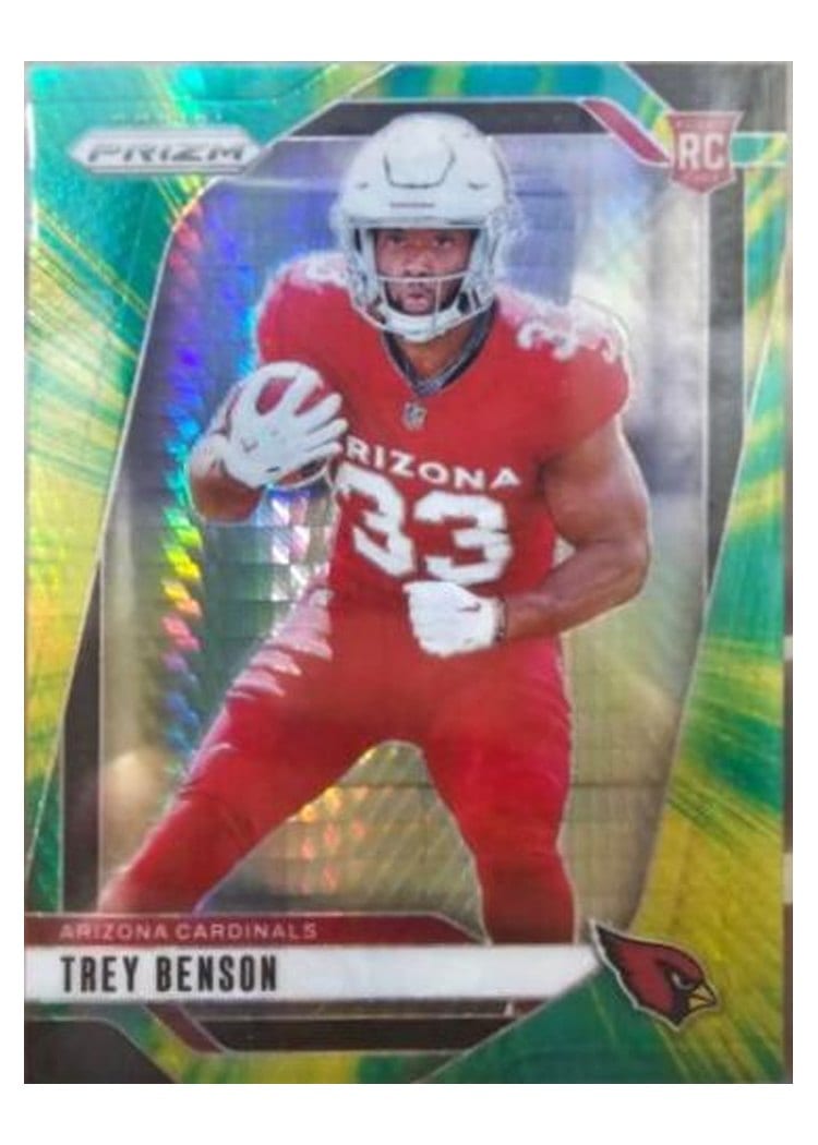 2024 Panini Prizm Base Set Trey Benson #392 card