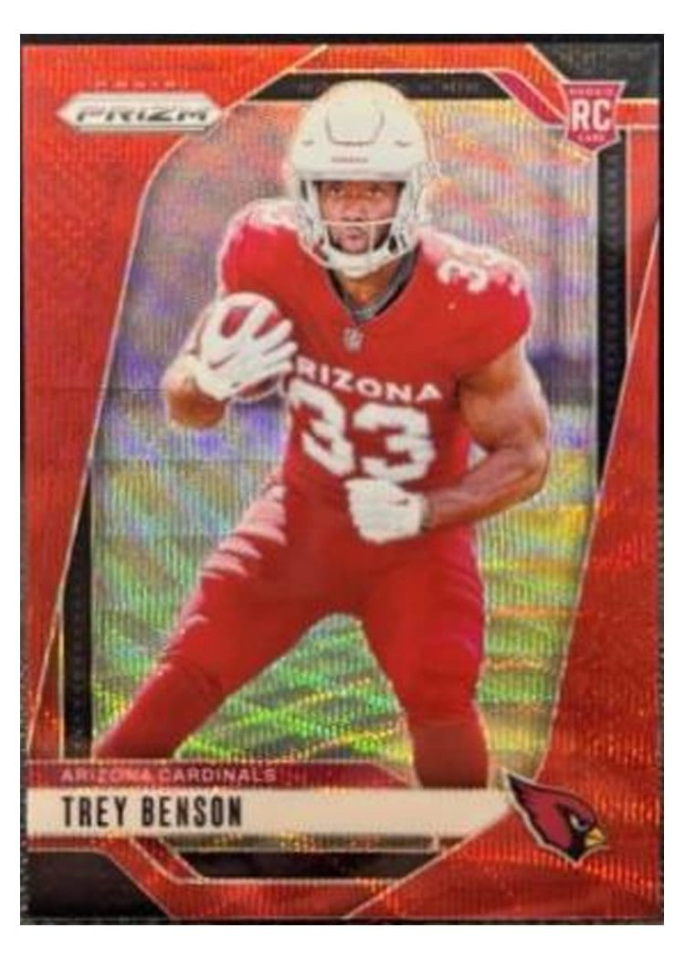 2024 Panini Prizm Base Set Trey Benson #392 card
