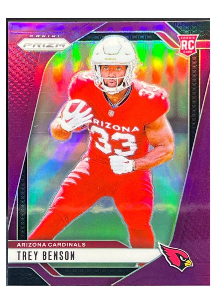 2024 Panini Prizm Base Set Trey Benson #392 card