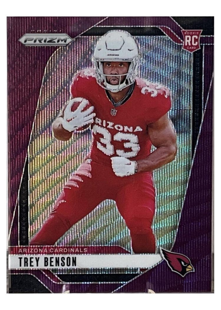 2024 Panini Prizm Base Set Trey Benson #392 card