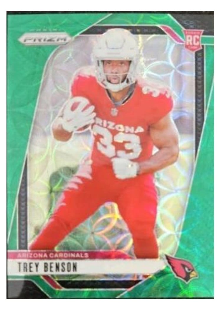 2024 Panini Prizm Base Set Trey Benson #392 card