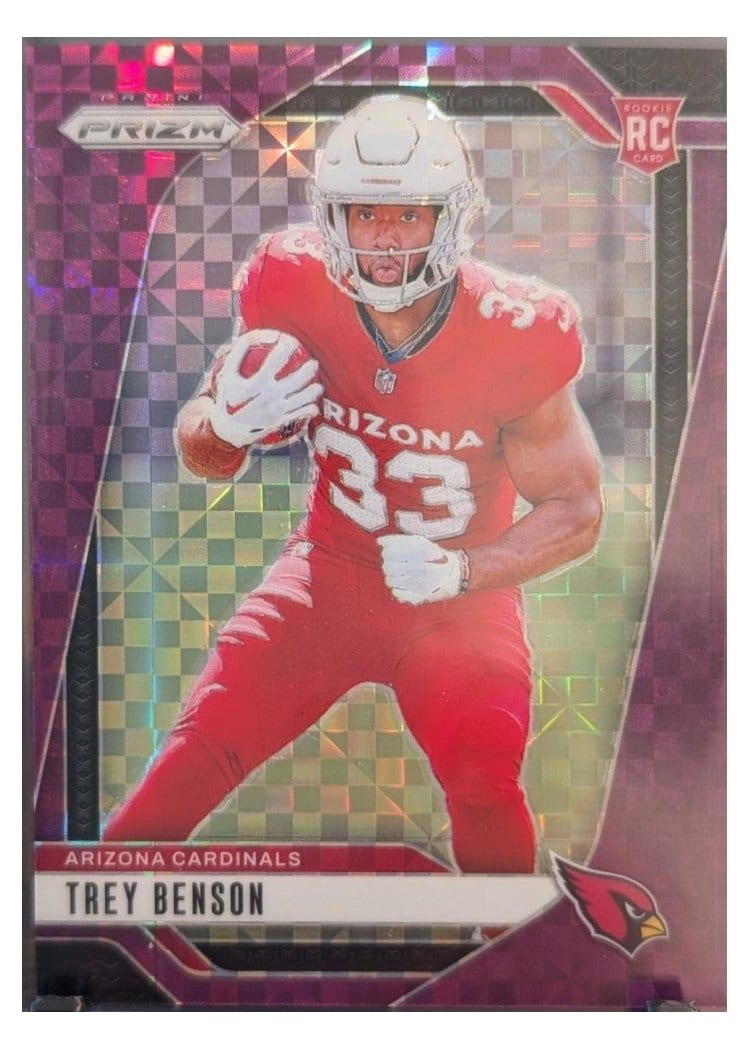 2024 Panini Prizm Base Set Trey Benson #392 card