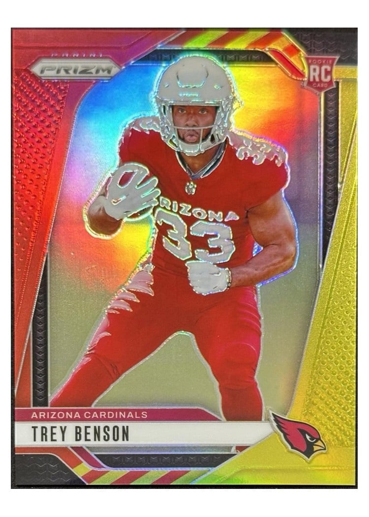2024 Panini Prizm Base Set Trey Benson #392 card