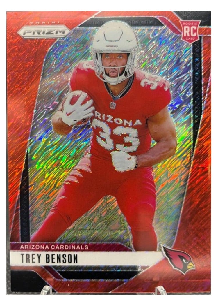 2024 Panini Prizm Base Set Trey Benson #392 card