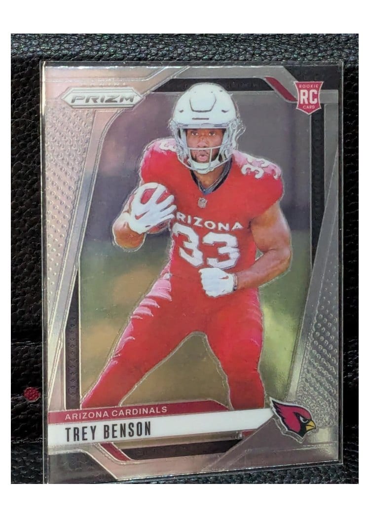 2024 Panini Prizm Base Set Trey Benson #392 card