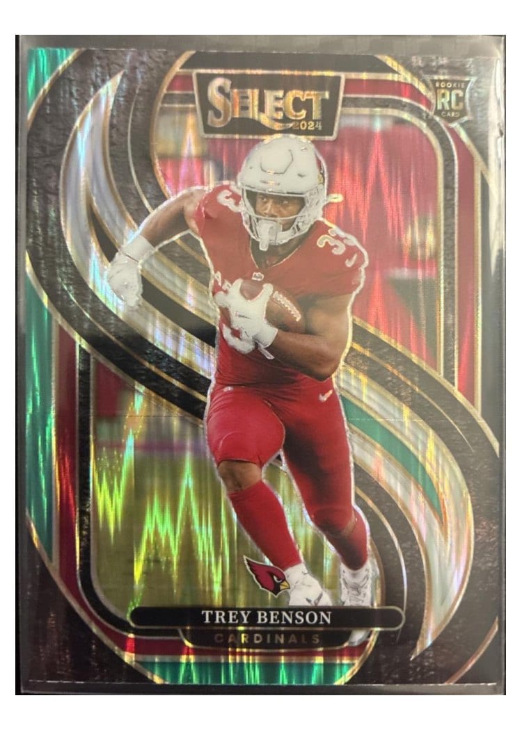2024 Panini Select Base Set Trey Benson #198 card