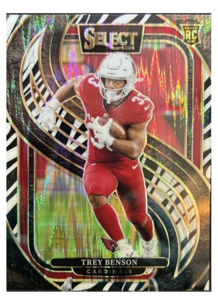 2024 Panini Select Base Set Trey Benson #198 card