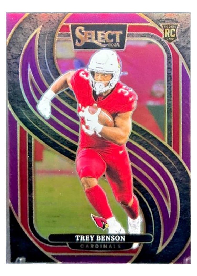 2024 Panini Select Base Set Trey Benson #198 card
