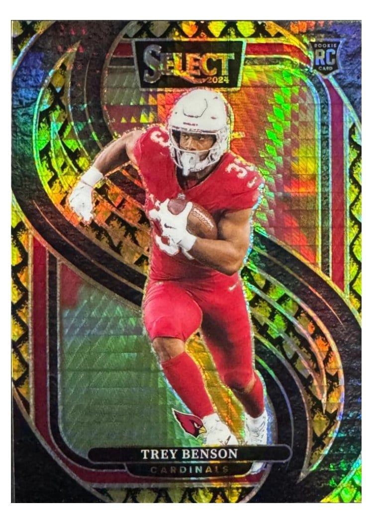 2024 Panini Select Base Set Trey Benson #198 card