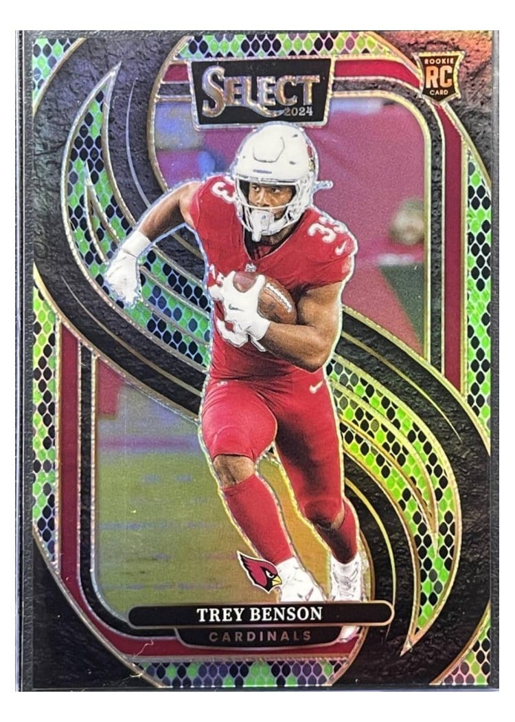 2024 Panini Select Base Set Trey Benson #198 card