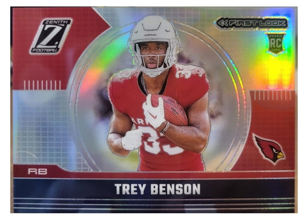 2024 Panini Zenith First Look Trey Benson #22 card