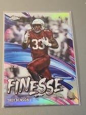 2024 Topps Chrome Finesse Trey Benson #F-9 card