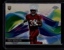 2024 Topps Chrome Helix Trey Benson #H-15 card
