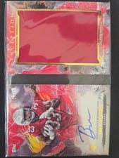 2024 Topps Inception Genesis Auto Relic Book Trey Benson #ARBC-TBE card