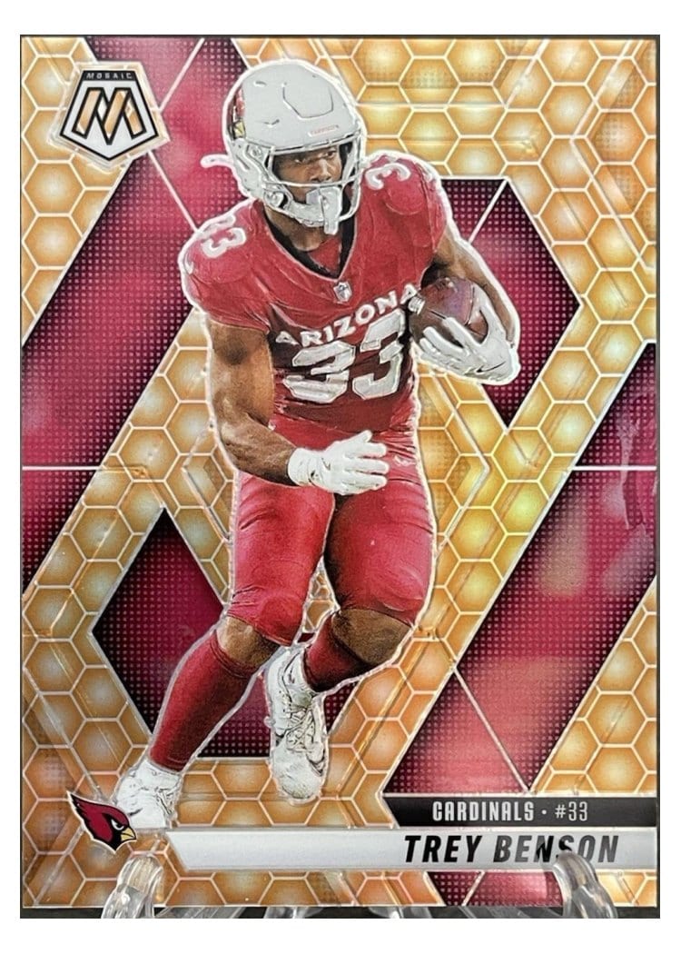 2025 Panini Mosaic Base Set Trey Benson #89 card