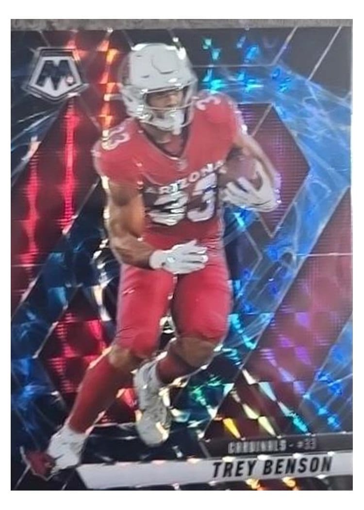 2025 Panini Mosaic Base Set Trey Benson #89 card