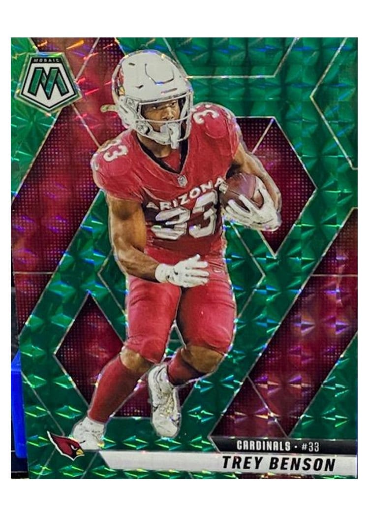 2025 Panini Mosaic Base Set Trey Benson #89 card