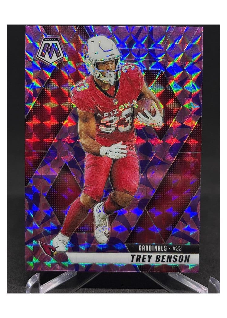 2025 Panini Mosaic Base Set Trey Benson #89 card