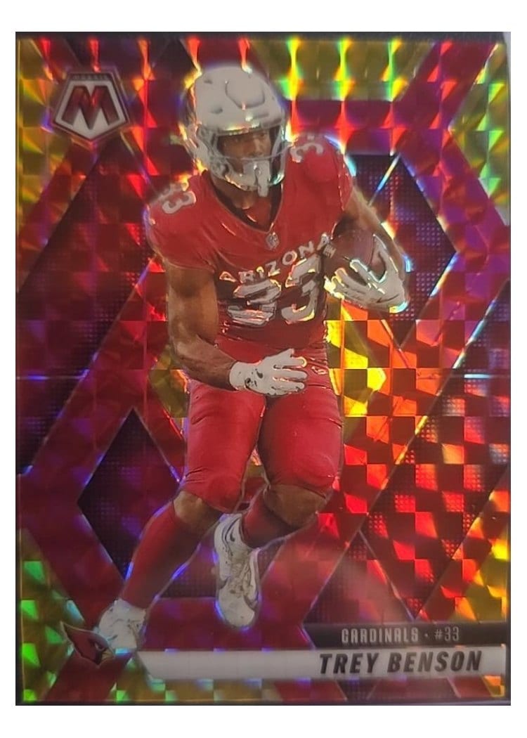 2025 Panini Mosaic Base Set Trey Benson #89 card