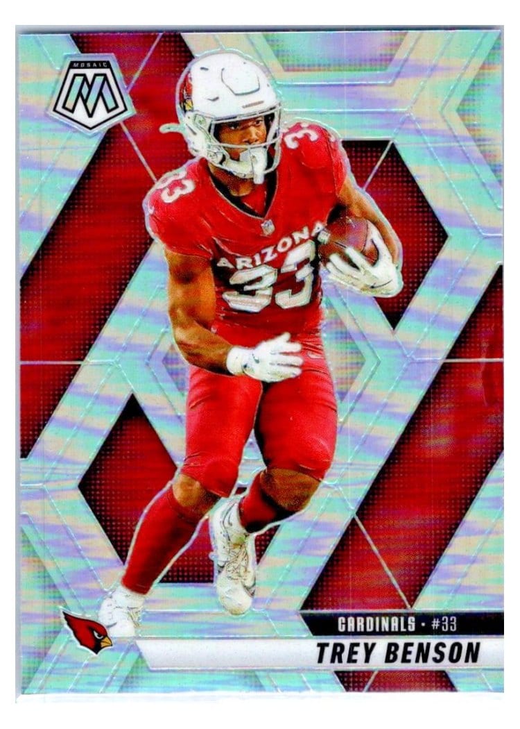 2025 Panini Mosaic Base Set Trey Benson #89 card