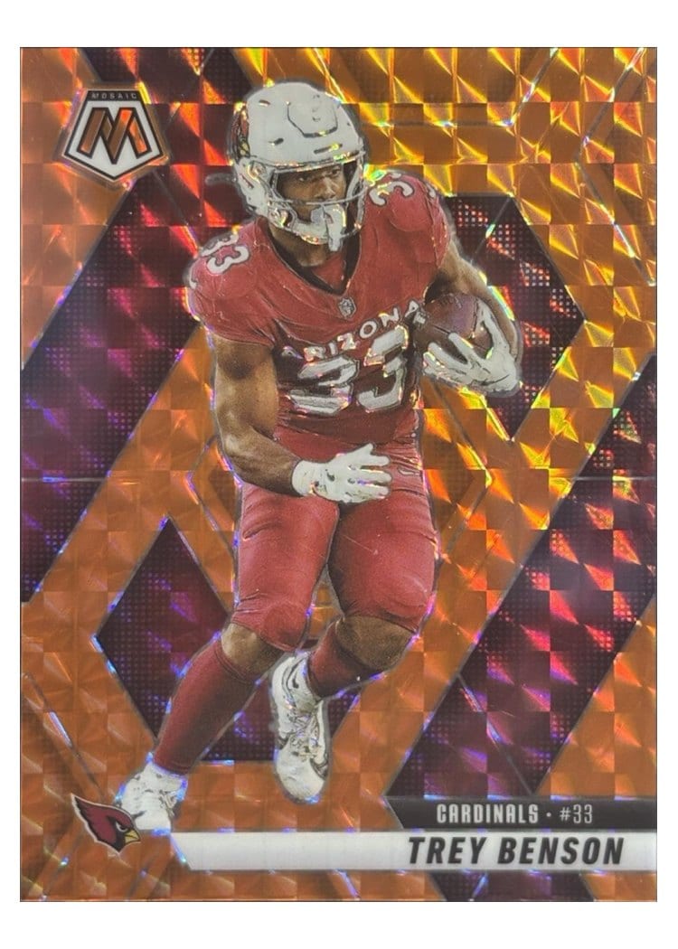 2025 Panini Mosaic Base Set Trey Benson #89 card