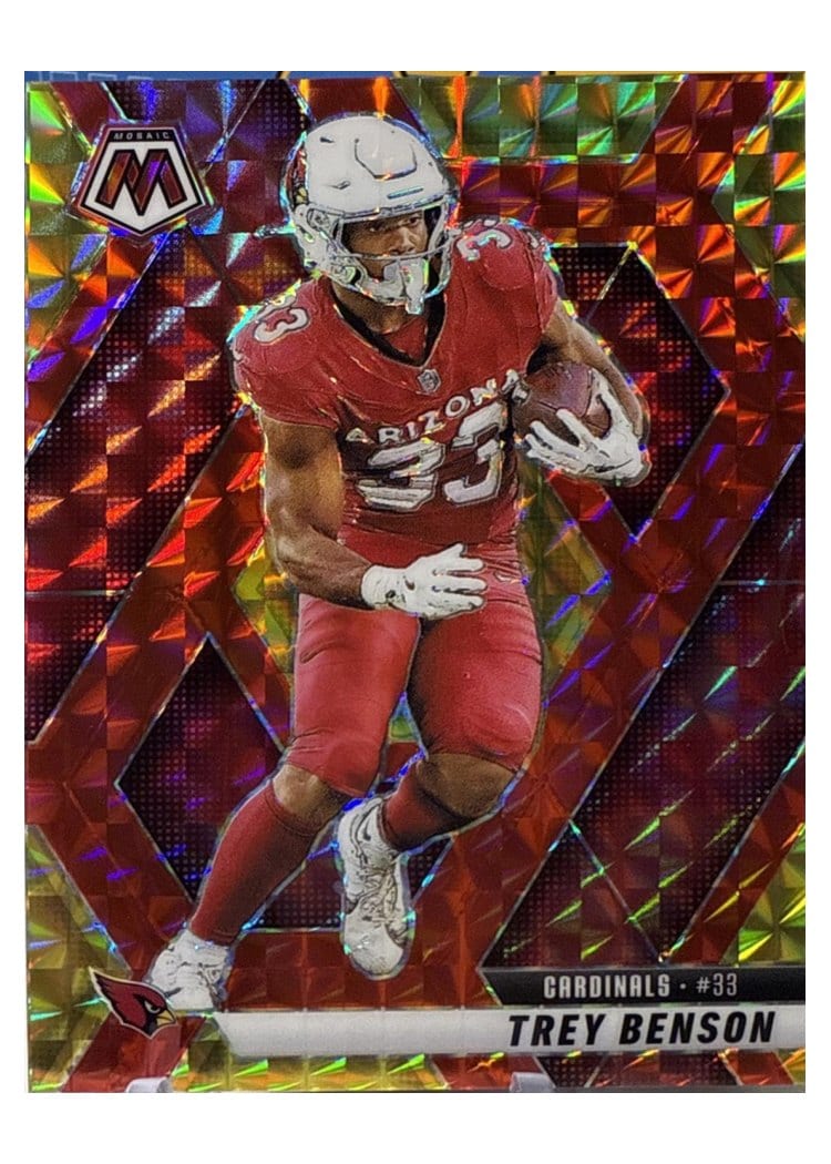 2025 Panini Mosaic Base Set Trey Benson #89 card