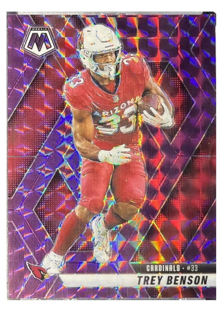 2025 Panini Mosaic Base Set Trey Benson #89 card